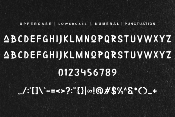 Broken Marker Font - Preview 2