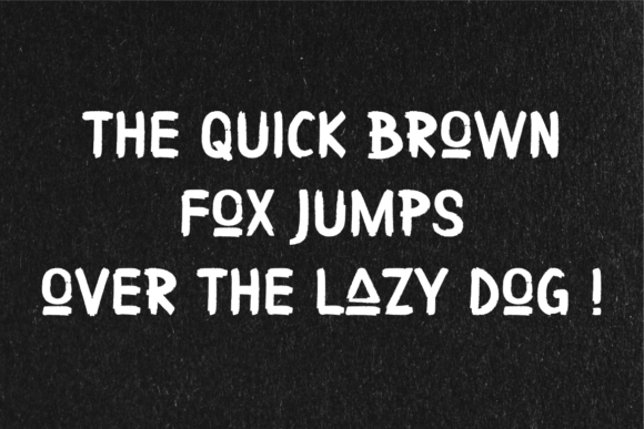 Broken Marker Font - Preview 4