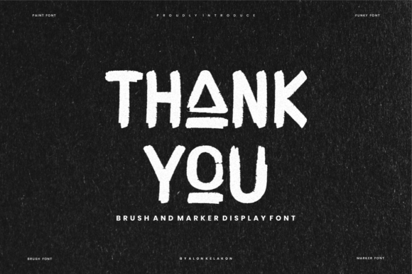 Broken Marker Font - Preview 5