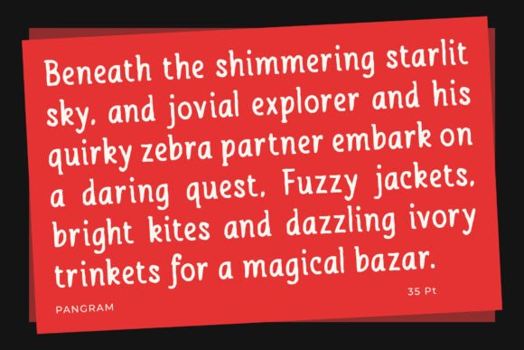 Bronight Font PNG with transparent background - Preview 4