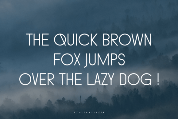 Deco Qenzor Font - Preview 4