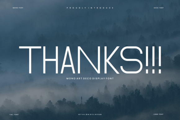 Deco Qenzor Font - Preview 5