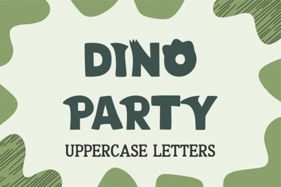 Dinosaur Wild Paws Font - Preview 4