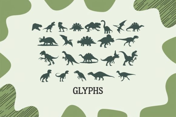 Dinosaur Wild Paws Font - Preview 6