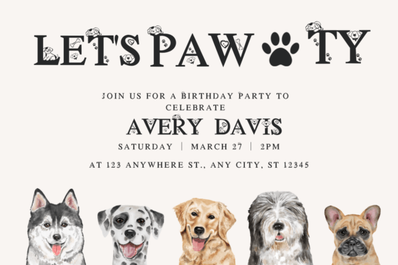 Dog Woof Font - Preview 1