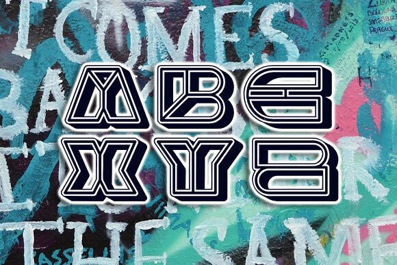 Empty Space Font - Preview 2