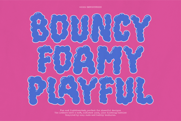 Fabilo Soap Font PNG with transparent background - Preview 1