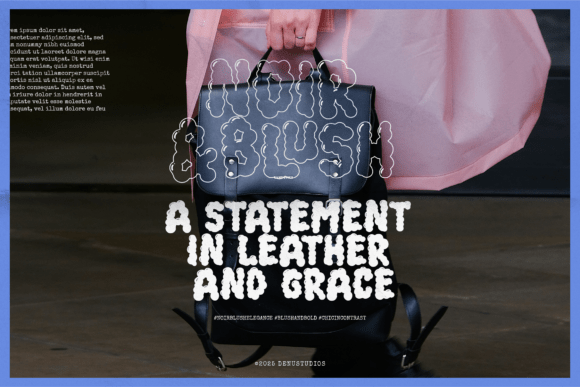 Fabilo Soap Font PNG with transparent background - Preview 3