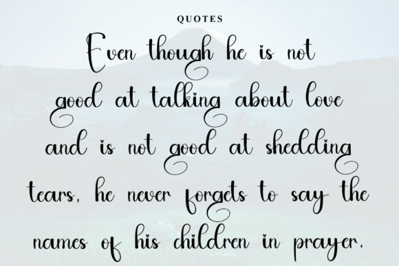 Father Signature Font - Preview 5