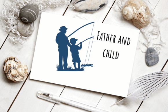 Father and Child Font - Preview 4