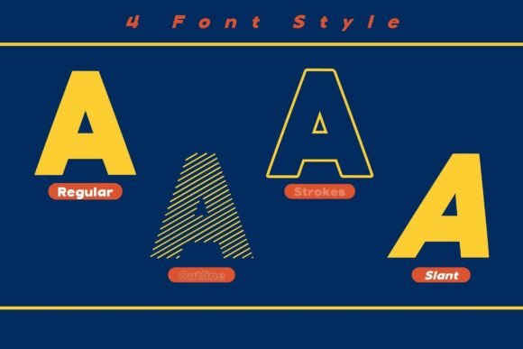 Fox Solid Font - Preview 1