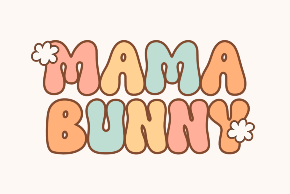Funky Smile Font PNG with transparent background - Preview 1
