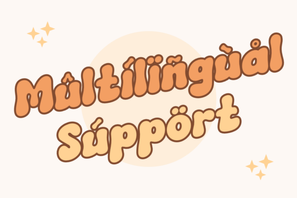 Funky Smile Font PNG with transparent background - Preview 6