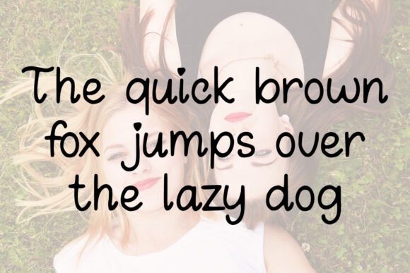 Galentine's Day Font font preview - 1