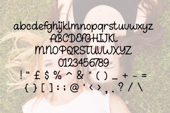 Galentine's Day Font font preview - 2