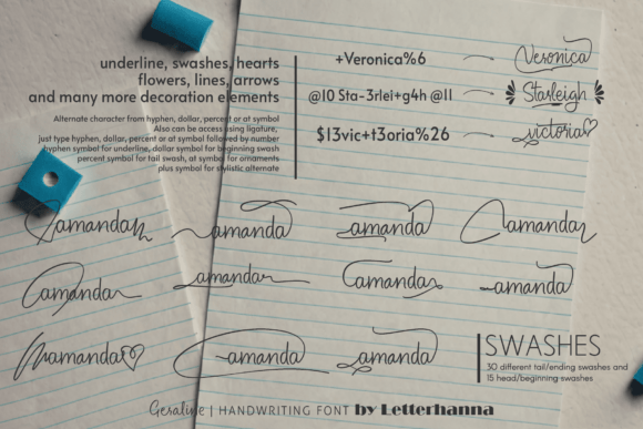 Geraline Font - Preview 3