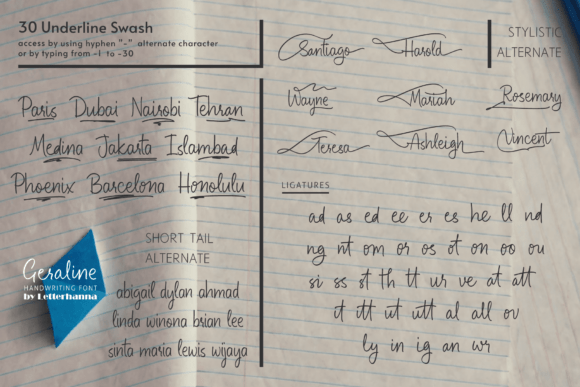 Geraline Font - Preview 4