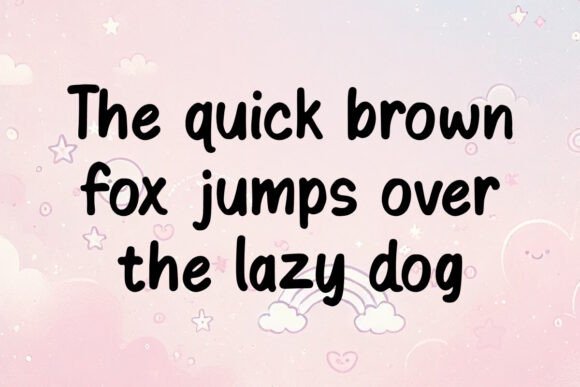 Giggleberry Font - Preview 2
