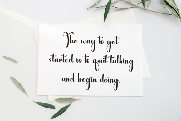 Handwritten Font - Preview 2