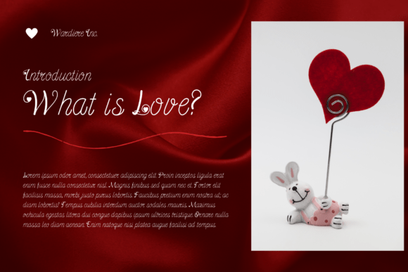 Love Dimension Font PNG with transparent background - Preview 2