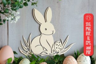 Laser Cut Easter Bunny SVG Bundle · Creative Fabrica