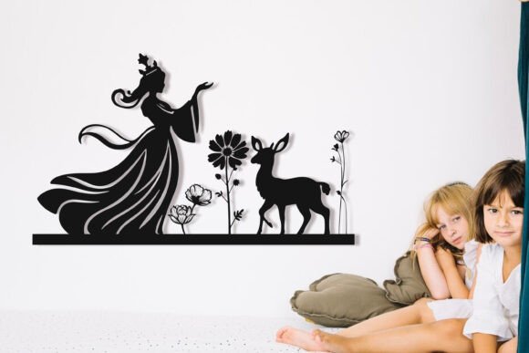 Laser Cut Kids Room Decor Wall Art Svg