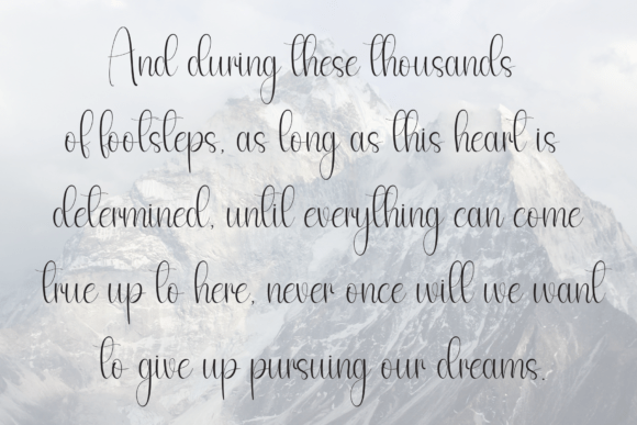 Lucky Homestay Font font preview - 5