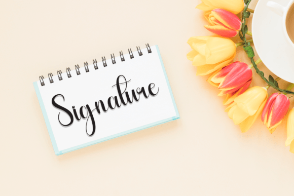 New Grandma Font PNG with transparent background - Preview 3