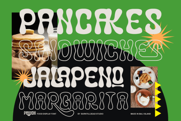 Pawon Font PNG with transparent background - Preview 1