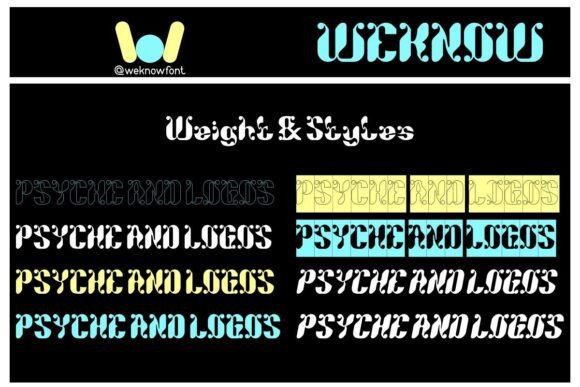 Psyche and Logos Font PNG with transparent background - Preview 5