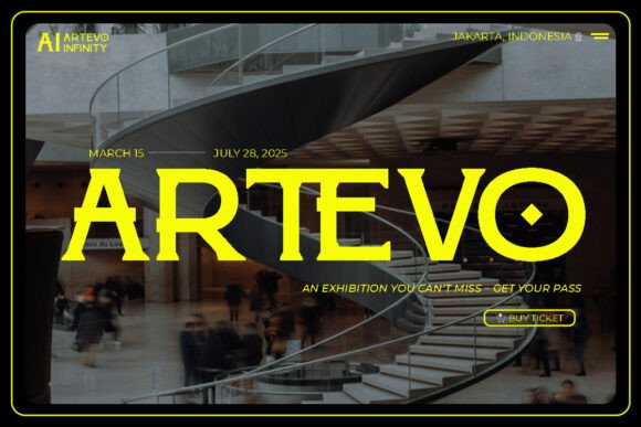 Qatteo Font PNG with transparent background - Preview 1