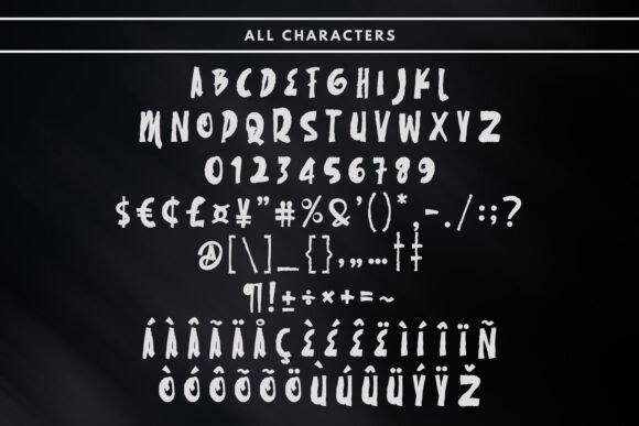 Regars Lenberg Font PNG with transparent background - Preview 5