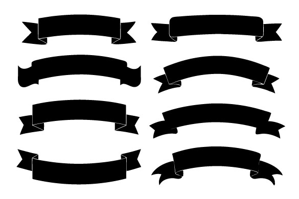Ribbon Banner Svg Bundle Graphic by Creative Art · Creative Fabrica