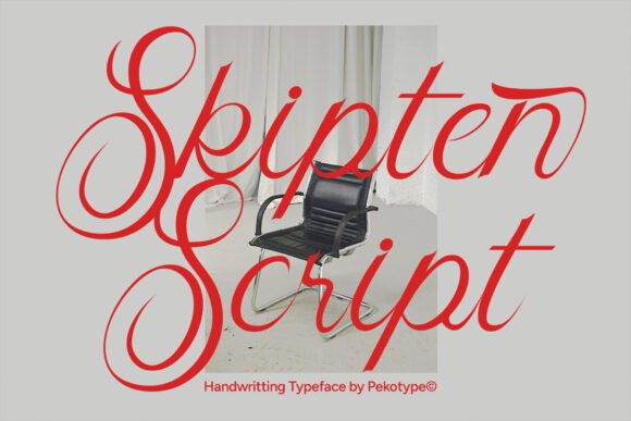 Skipten Font PNG with transparent background - Preview 1