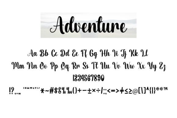 Adventure Font - Preview 4
