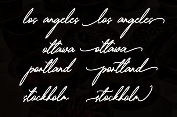 Allister Ridgeway Font - Preview 5