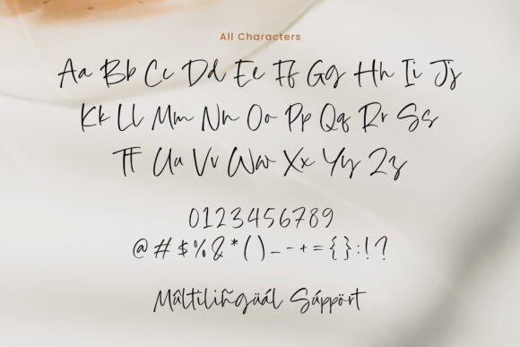 Apricote Smoothie Font - Preview 5