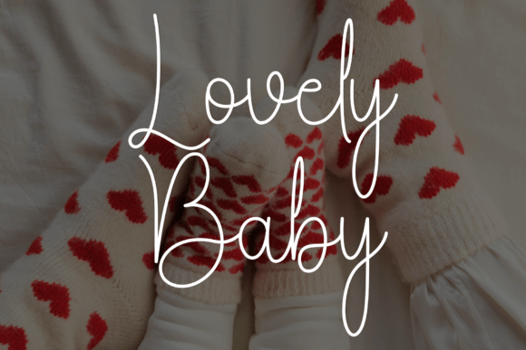Baby Heart Font - Preview 6