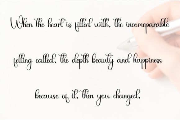 Billowy Font - Preview 6