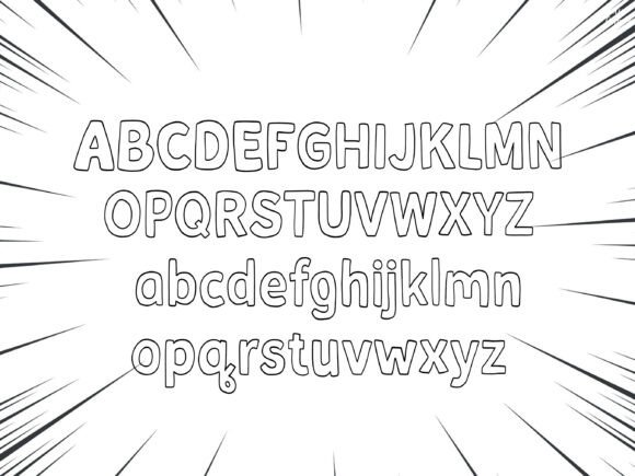 Cartoony Font - Preview 1