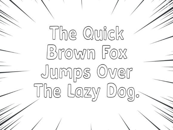 Cartoony Font - Preview 3