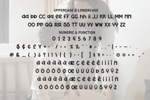 Chubby Mama Font PNG with transparent background - Preview 6