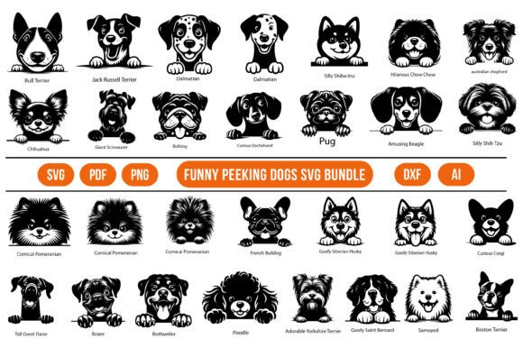 Funny peeking golden retriever face outline SVG set for laser engraved door signs and tumblers