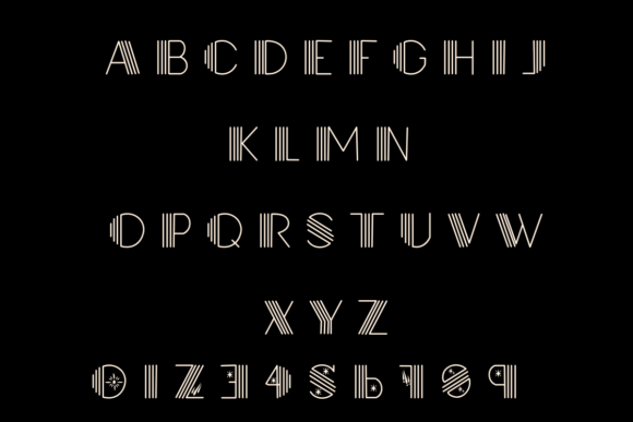 Galaxy Font - Preview 2