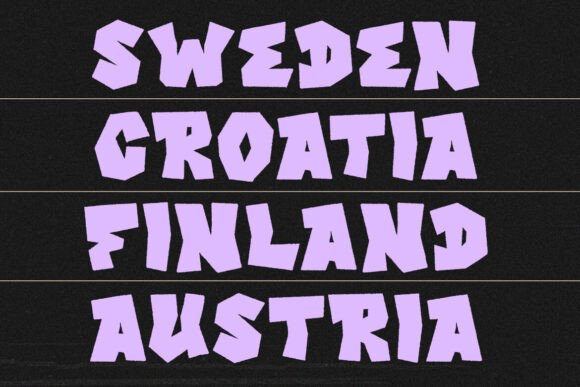 Groovy Duck Font - Preview 3