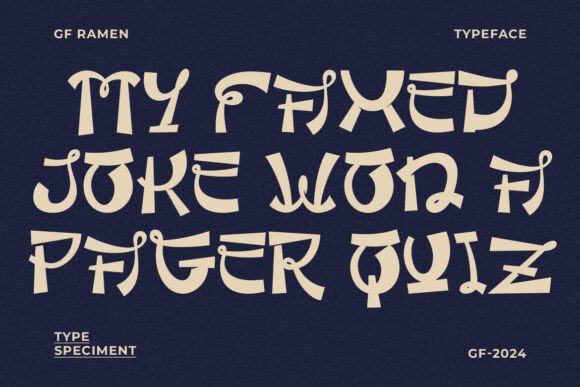 Groovy Ramen Font - Preview 1