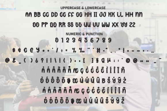 Lovely Teacher Font font preview - 6