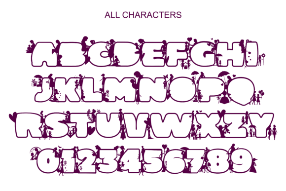 Moms Day Font font preview - 5