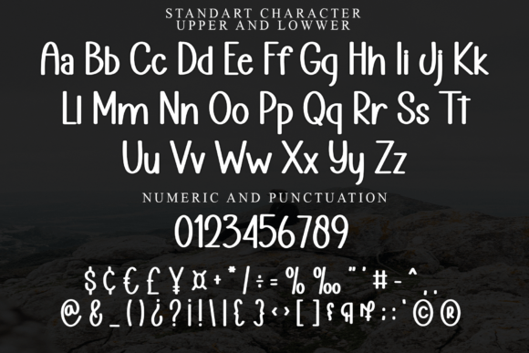 Nighty Part Font PNG with transparent background - Preview 5