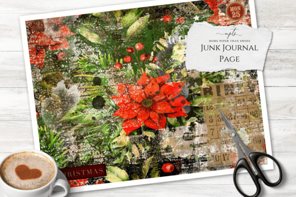 Tis the Season Junk Journal Page 2